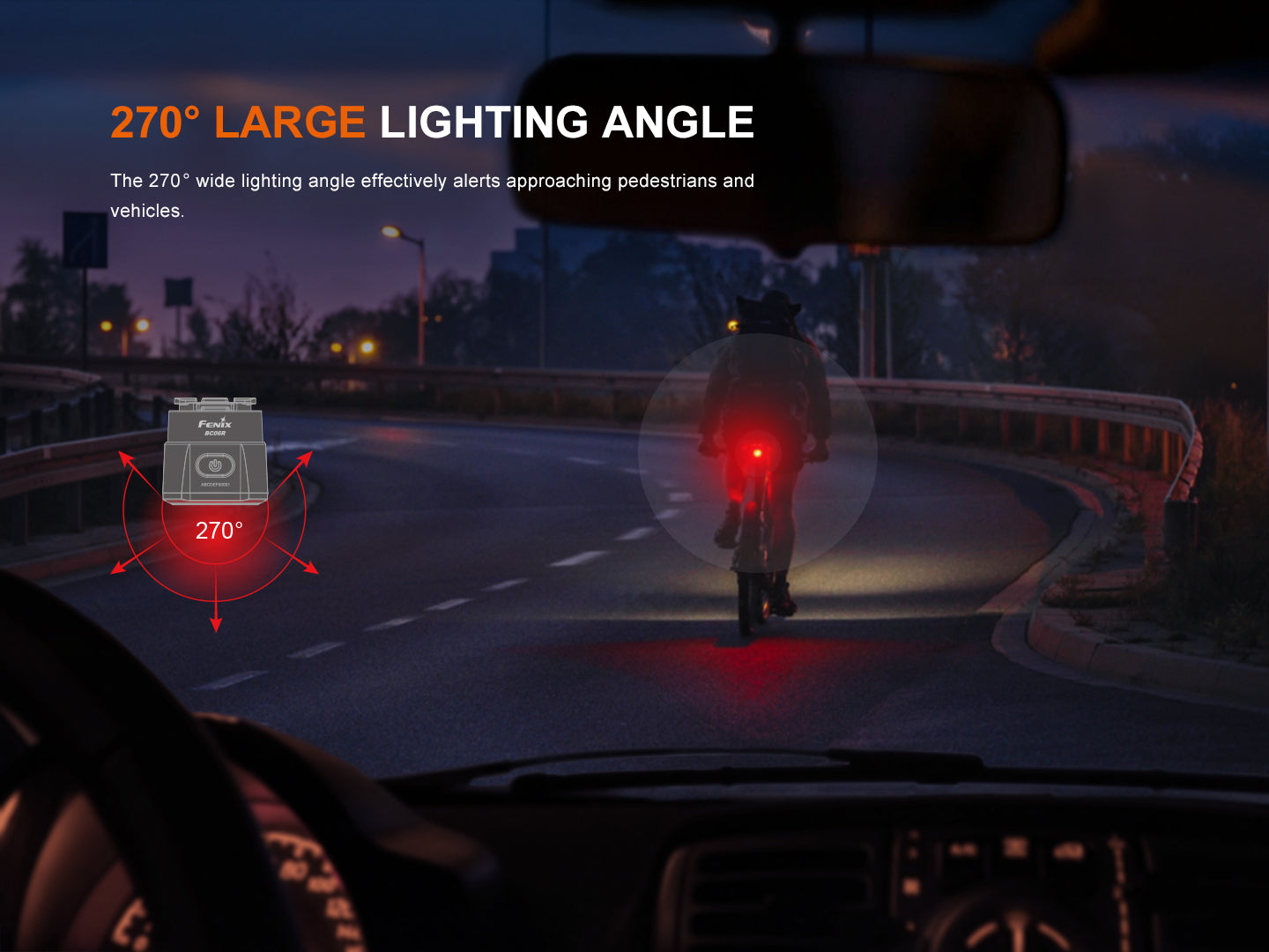 Fenix LED Bike Light - BC06R