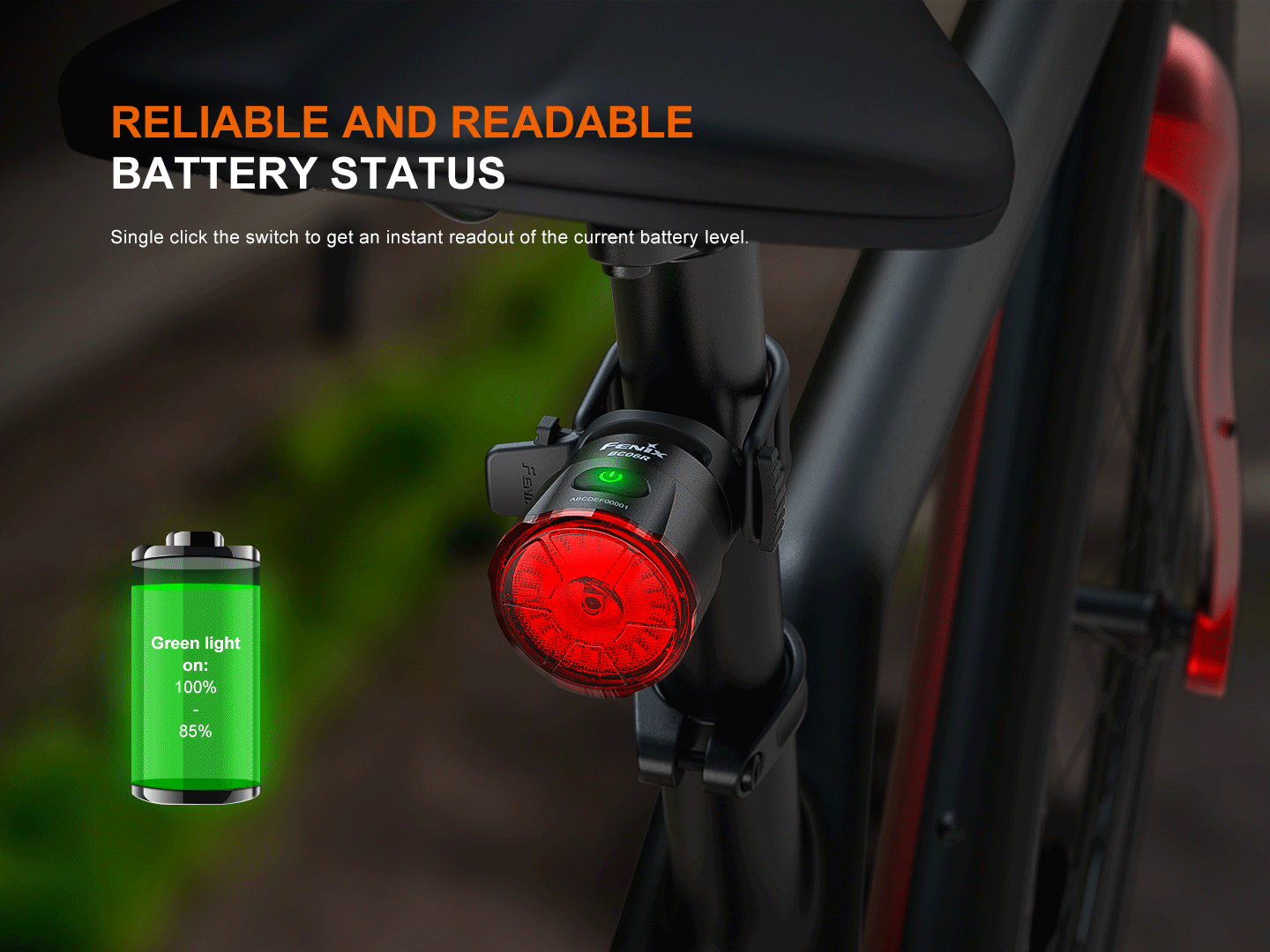 Fenix LED Bike Light - BC06R