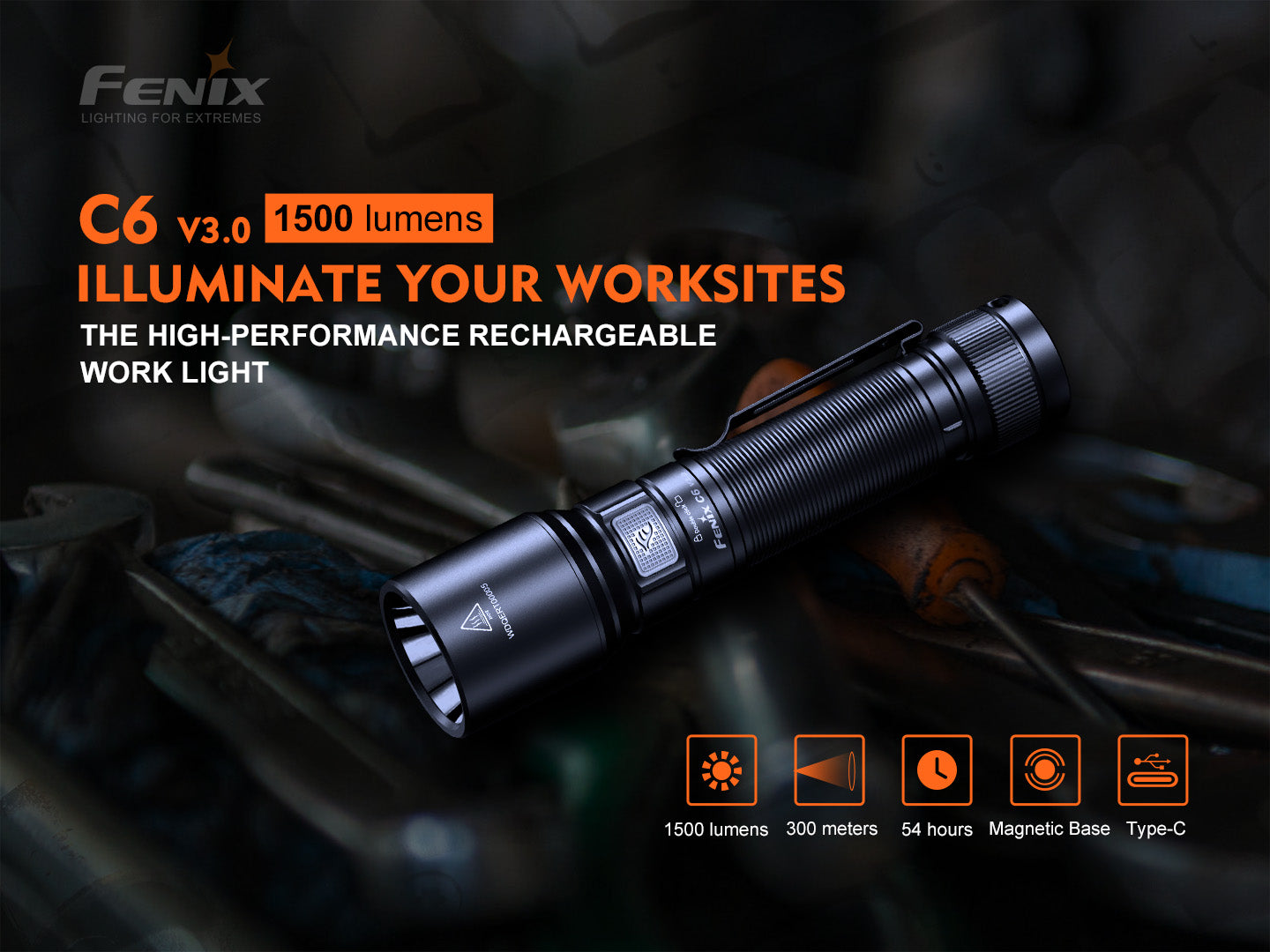 Fenix LED Torch - C6 V.3