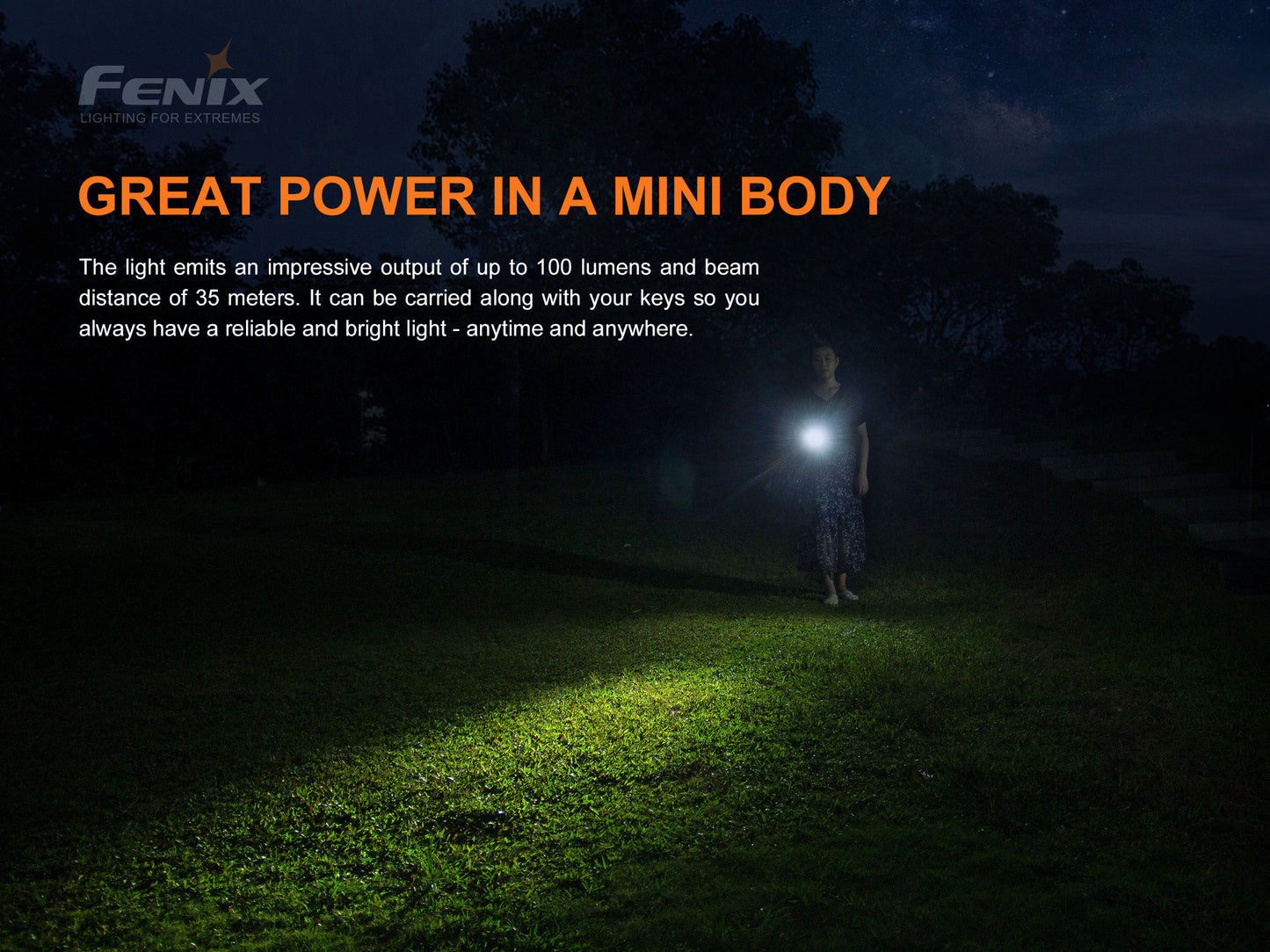 Fenix LED Torch - E01 V.2