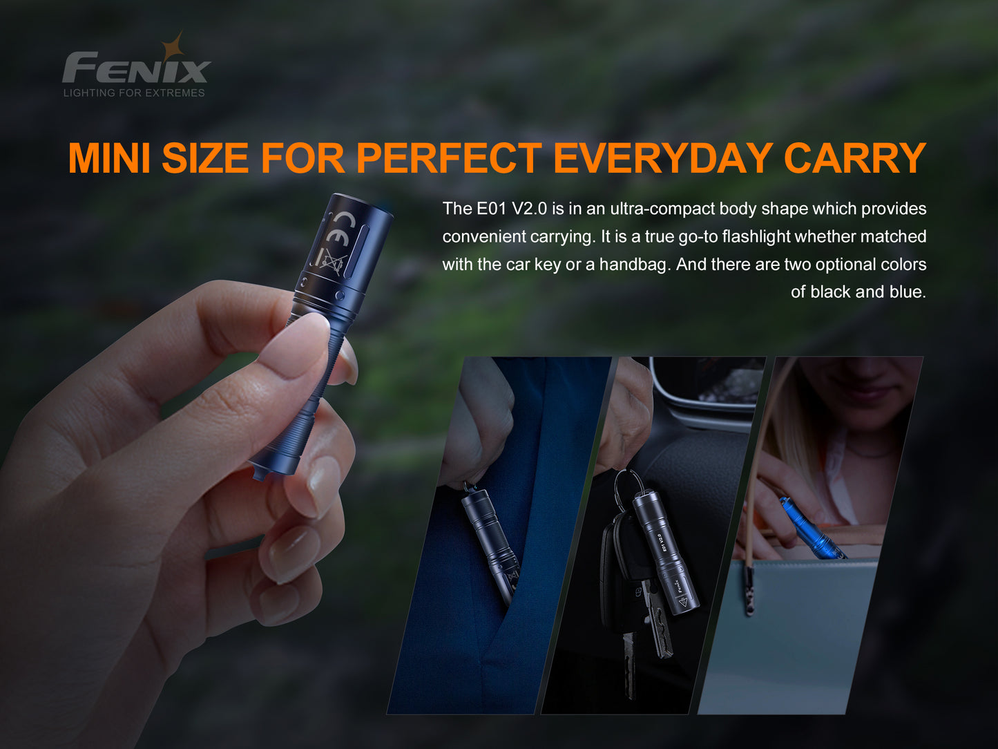 Fenix LED Torch - E01 V.2