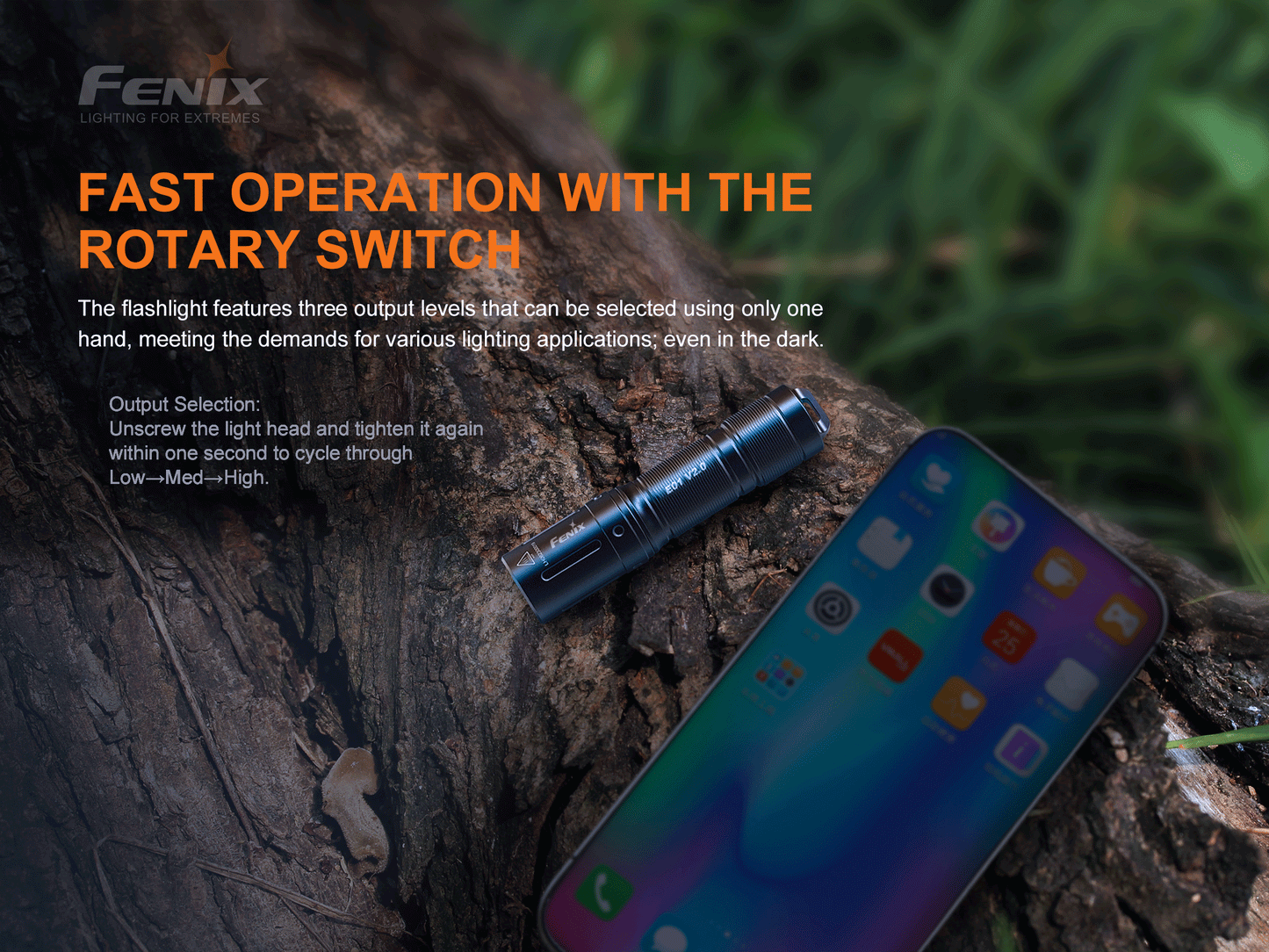 Fenix LED Torch - E01 V.2