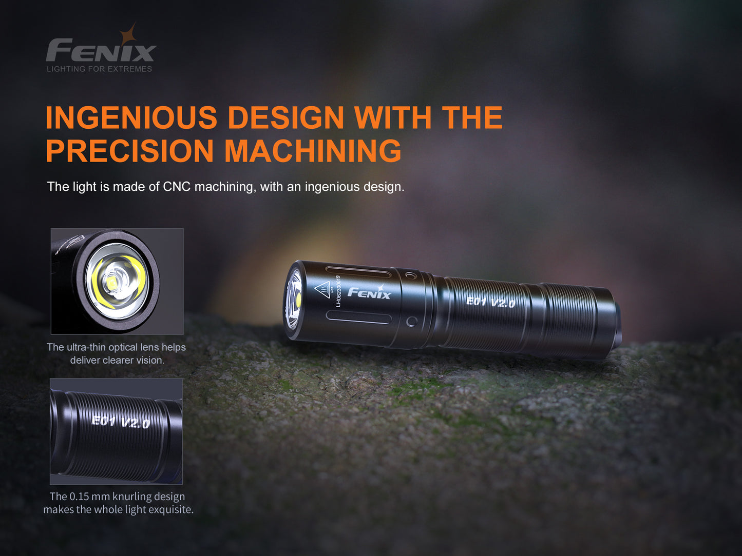 Fenix LED Torch - E01 V.2