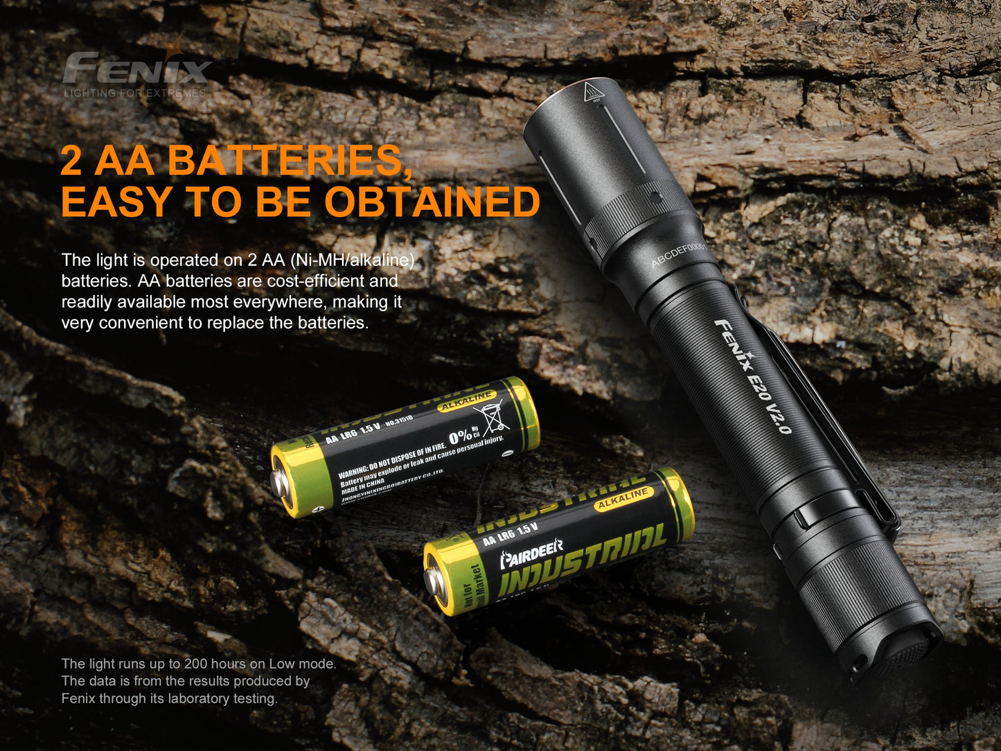 Fenix LED Torch - E20 V.2