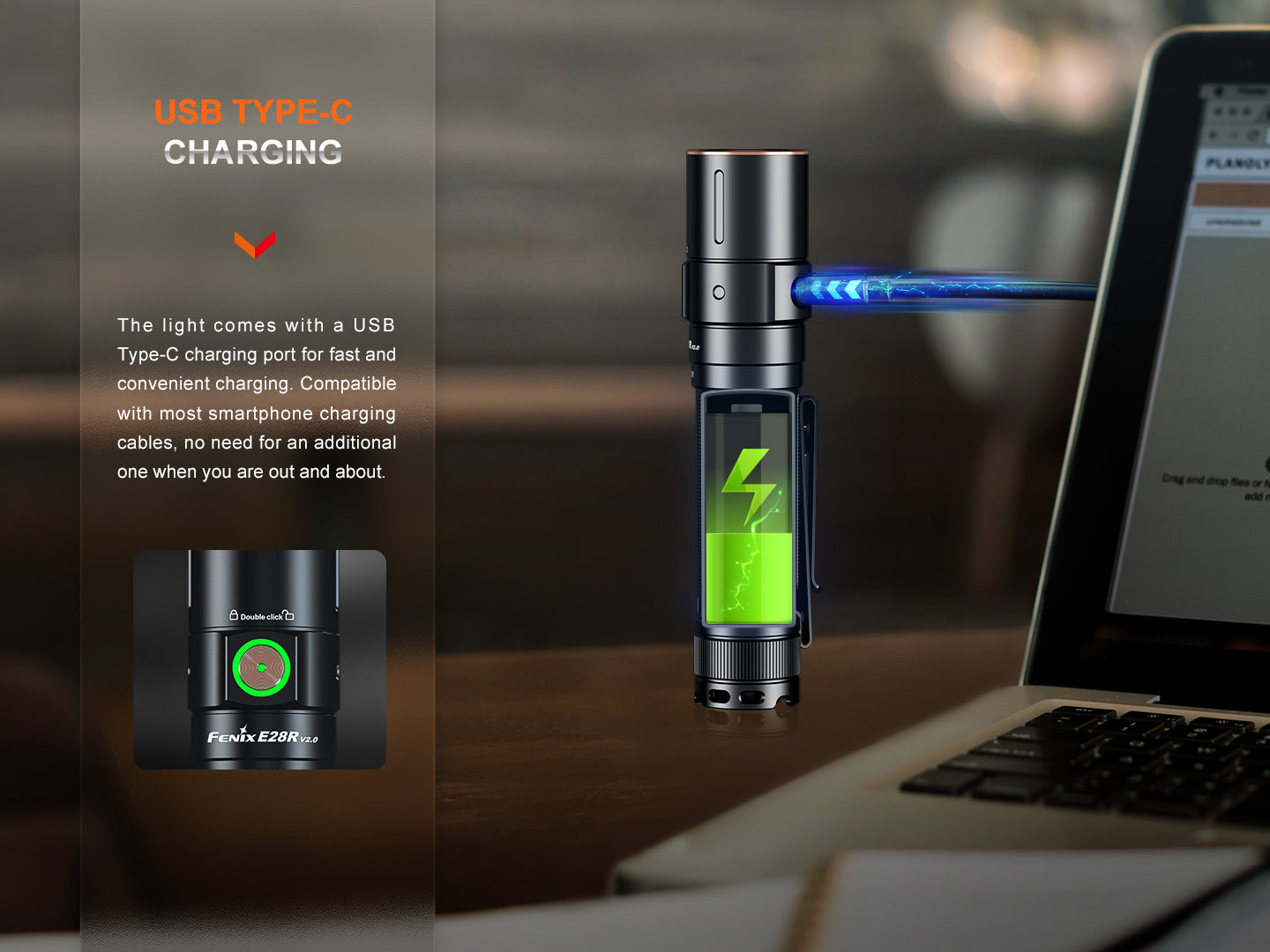 Fenix LED Torch - E28R V.2