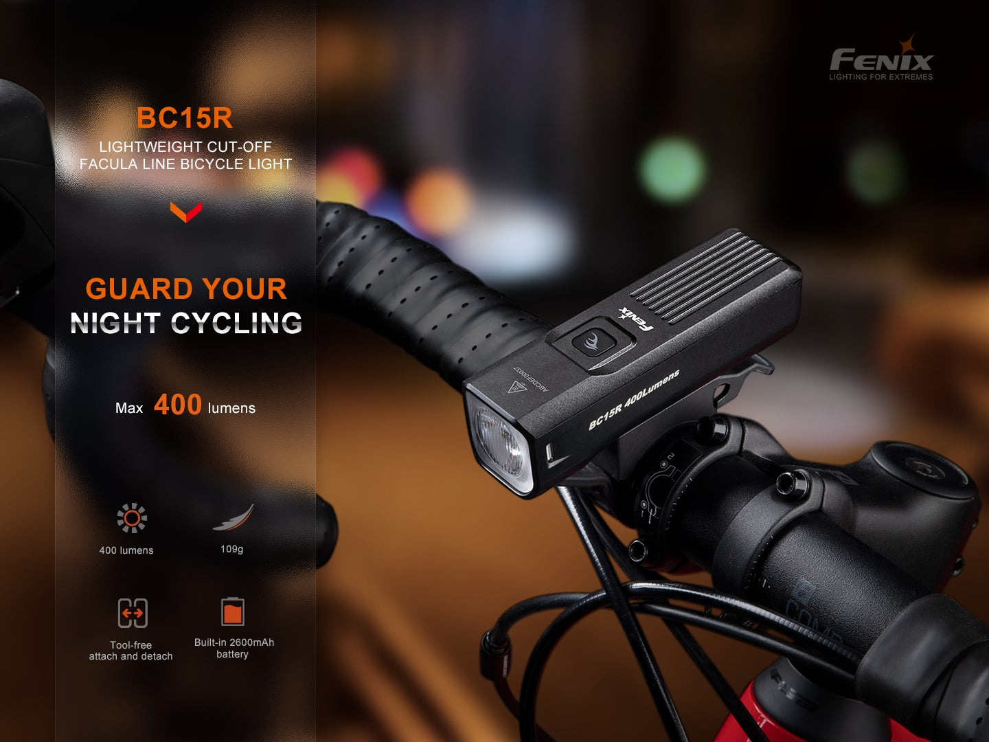 Fenix LED Bike Light - BC15R