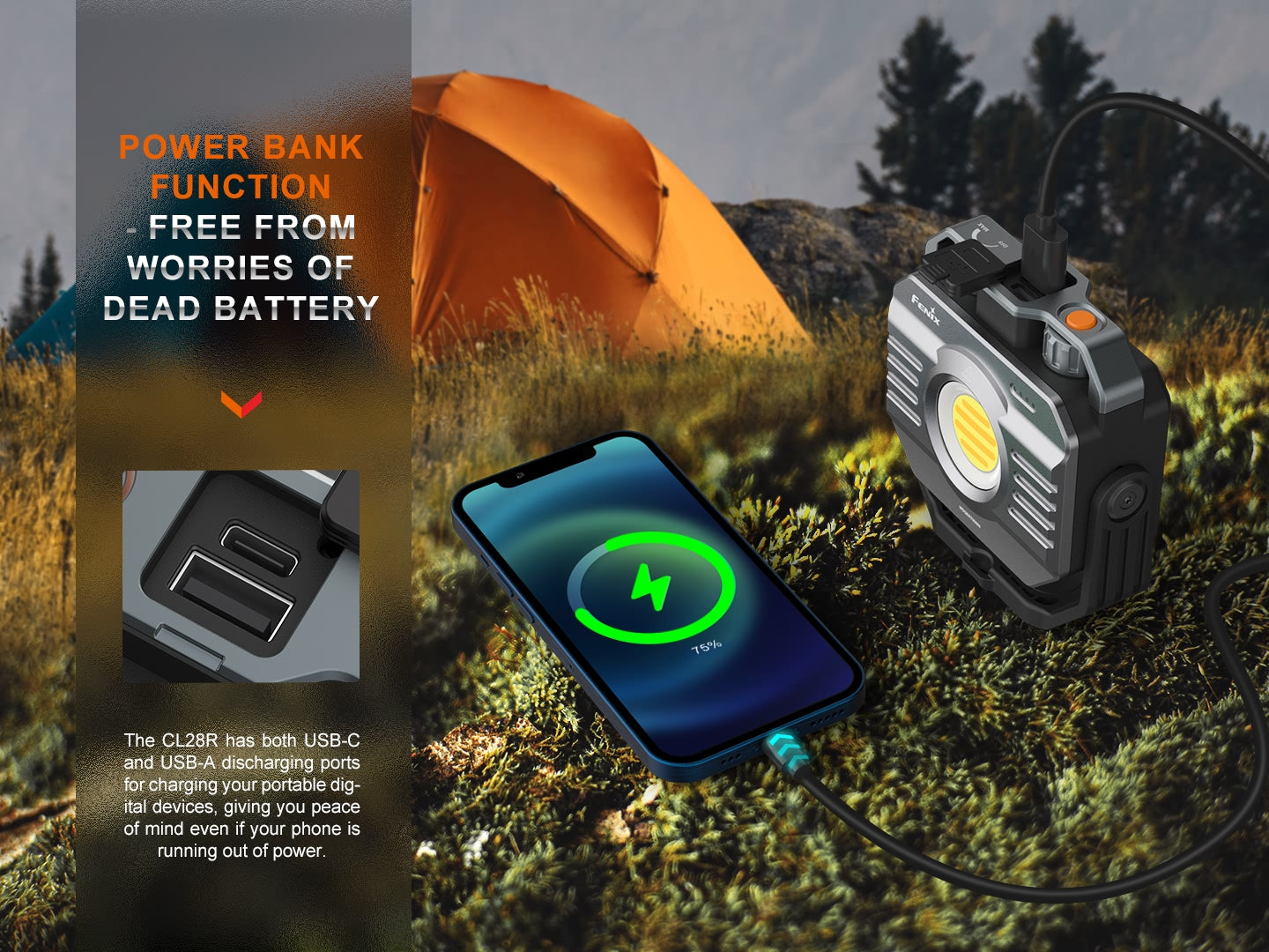 Fenix LED Camping Lantern - CL28R