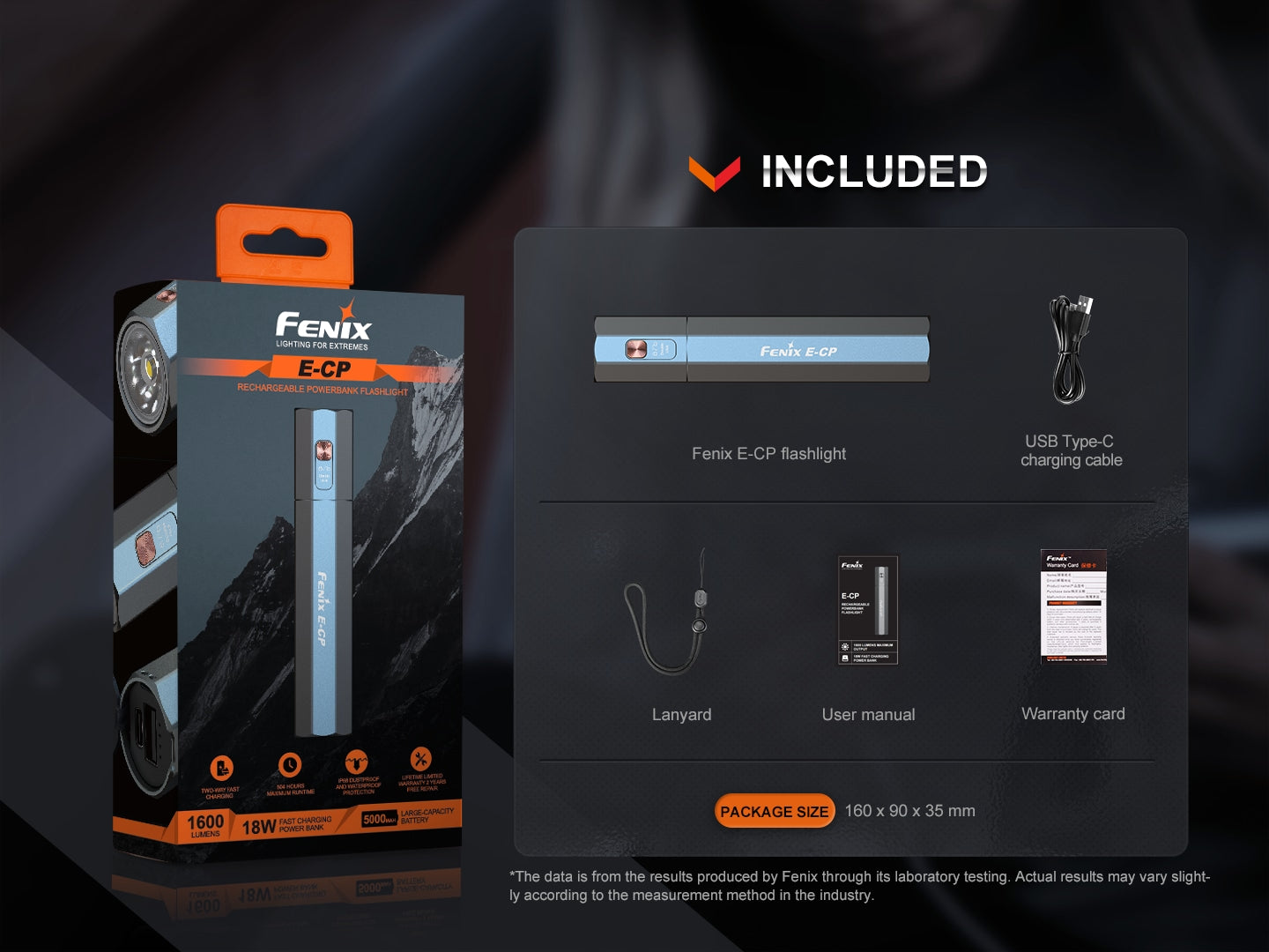 Fenix LED Torch - E-CP