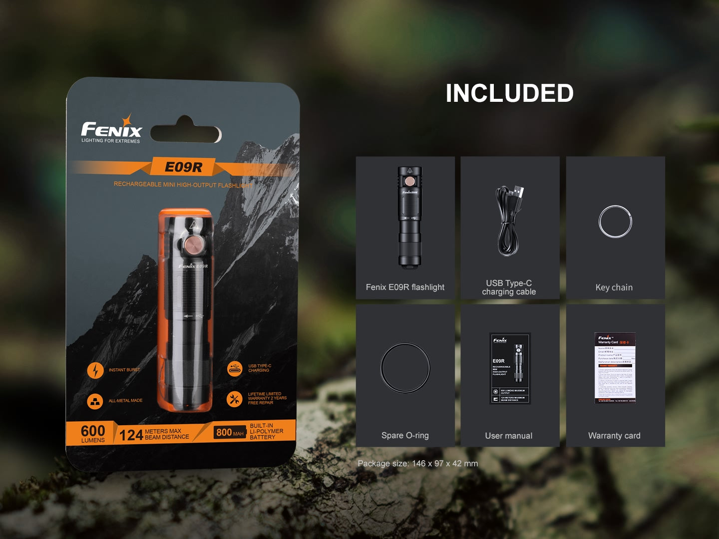 Fenix LED Torch - E09R