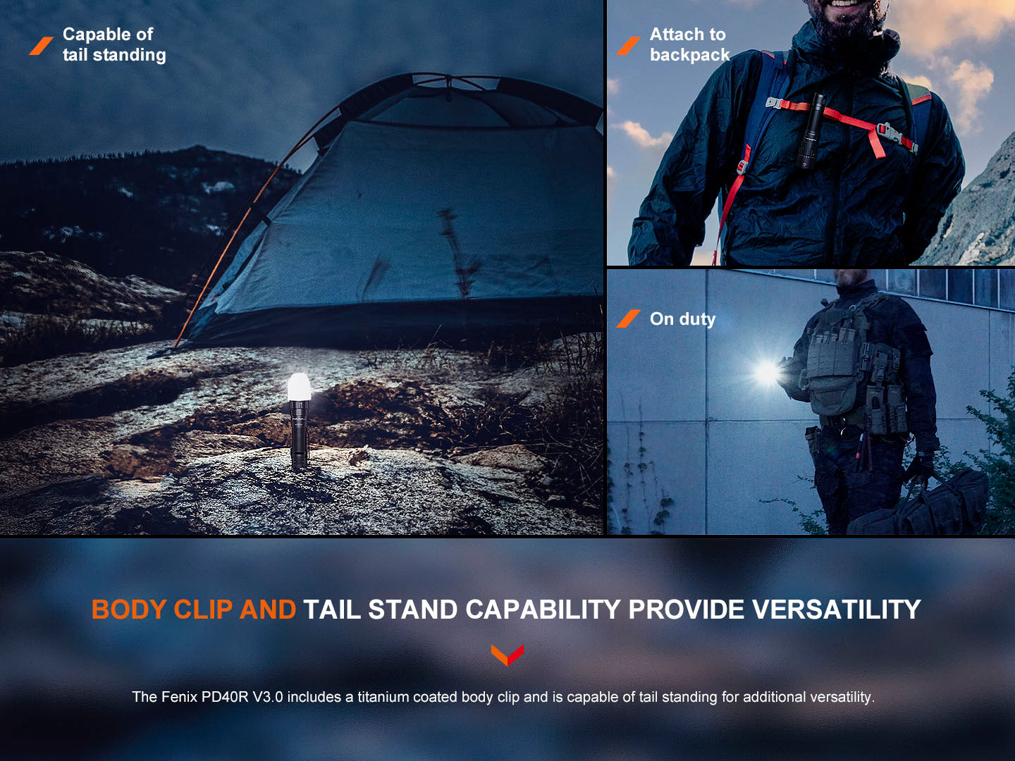Fenix LED Torch - PD40R V.3