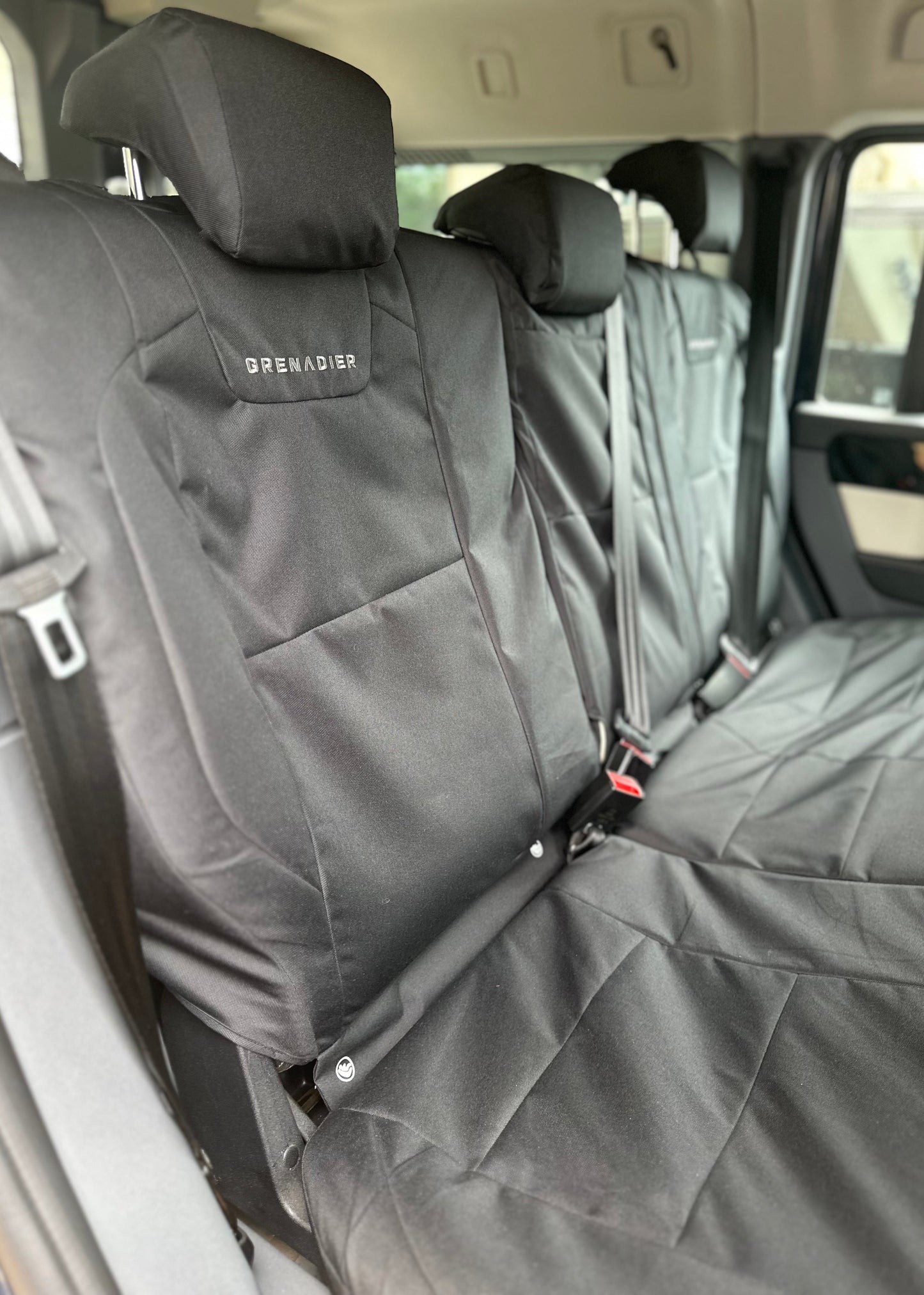 Genuine INEOS: Black Grenadier Seat Covers