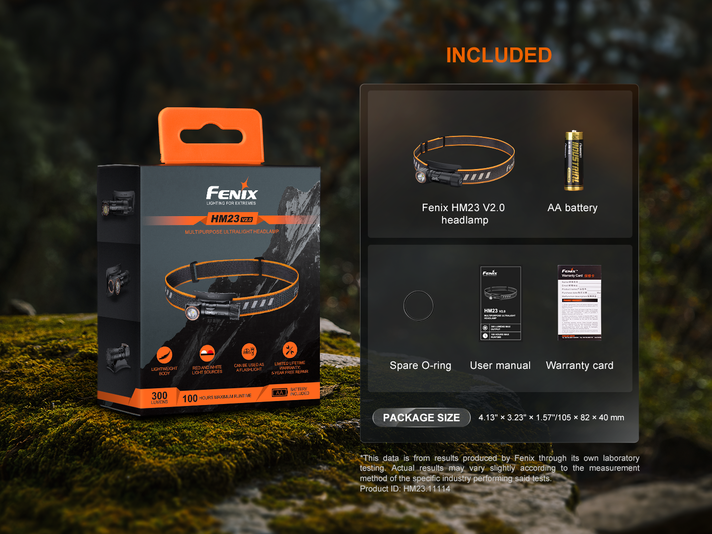 Fenix LED Headlamp - HM23 V.2