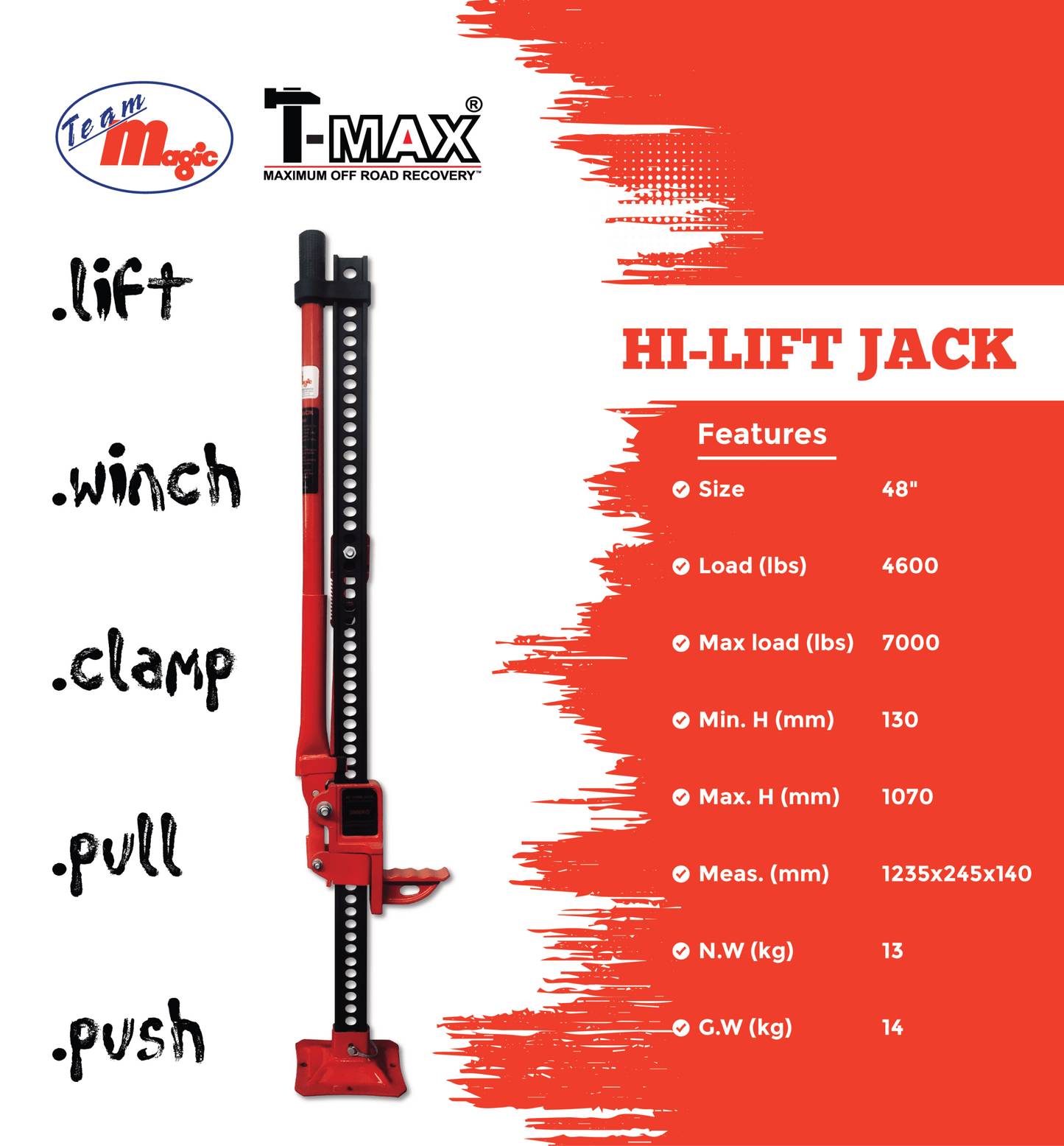 T-Max Hi-lift Jack by Rob's Magic