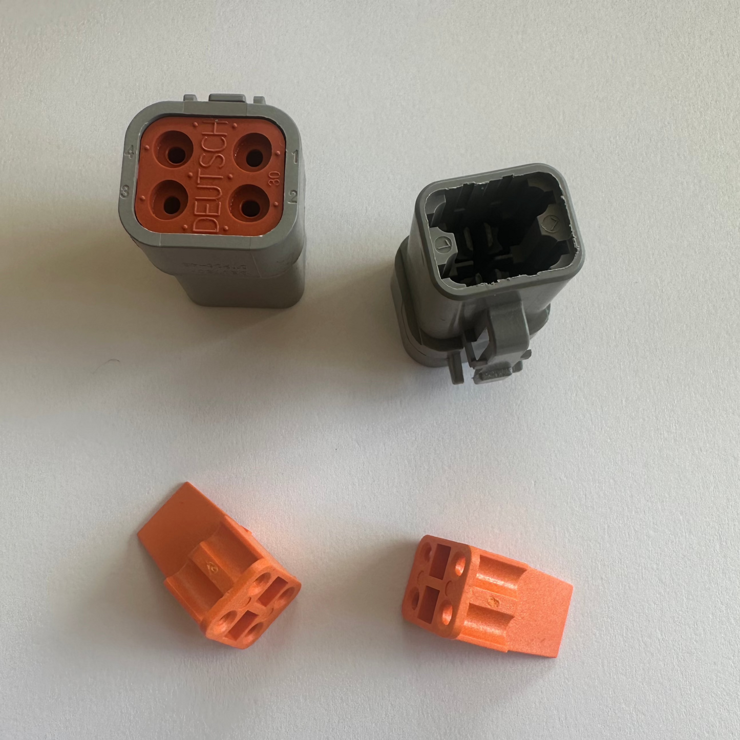 Deutsch DTP Series 4-Way Plug Housing
