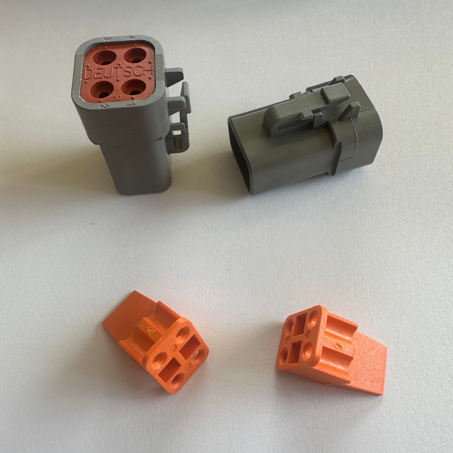 Deutsch DTP Series 4-Way Plug Housing