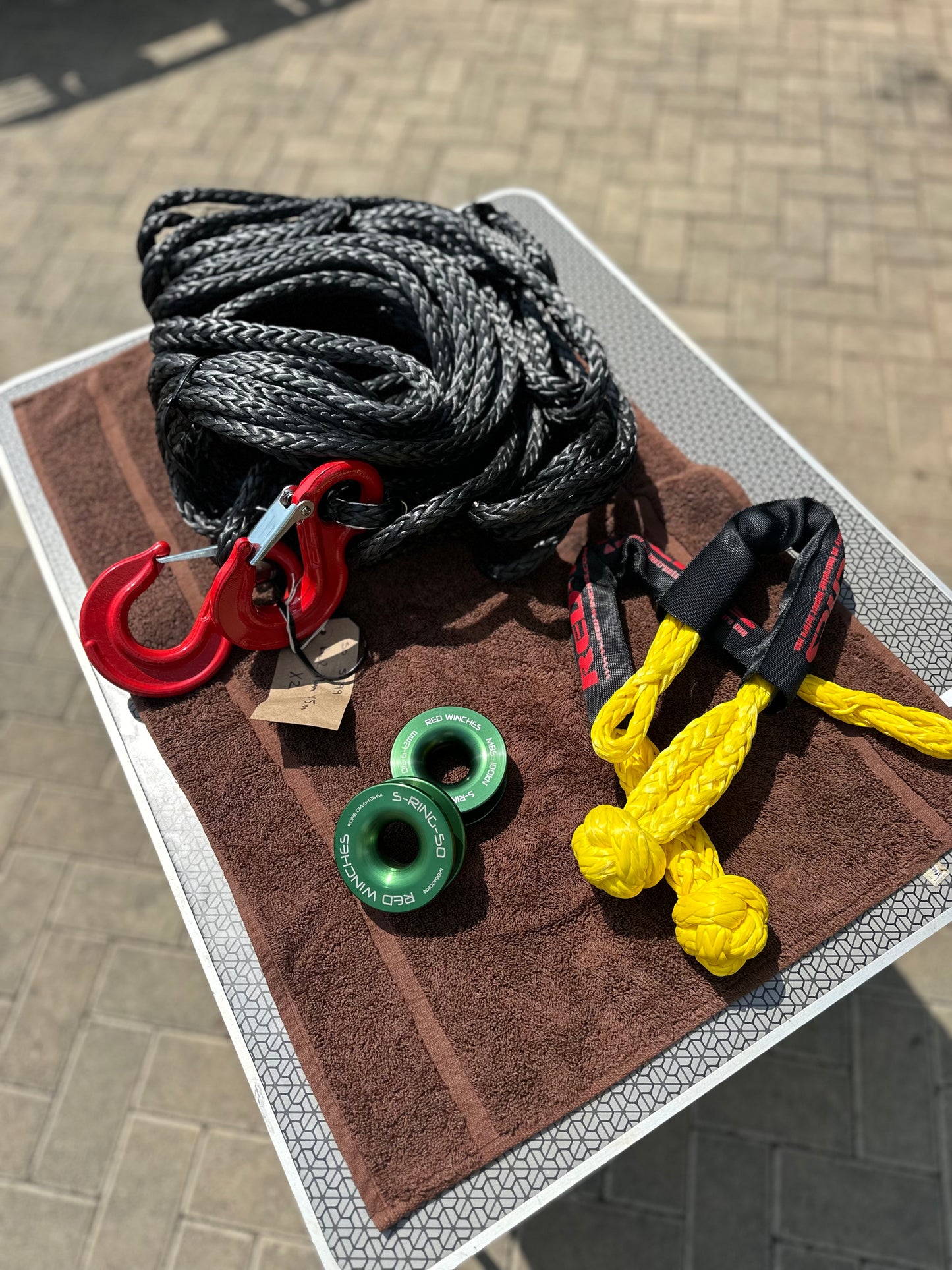 RED Winches 5 Ton Snatch Ring
