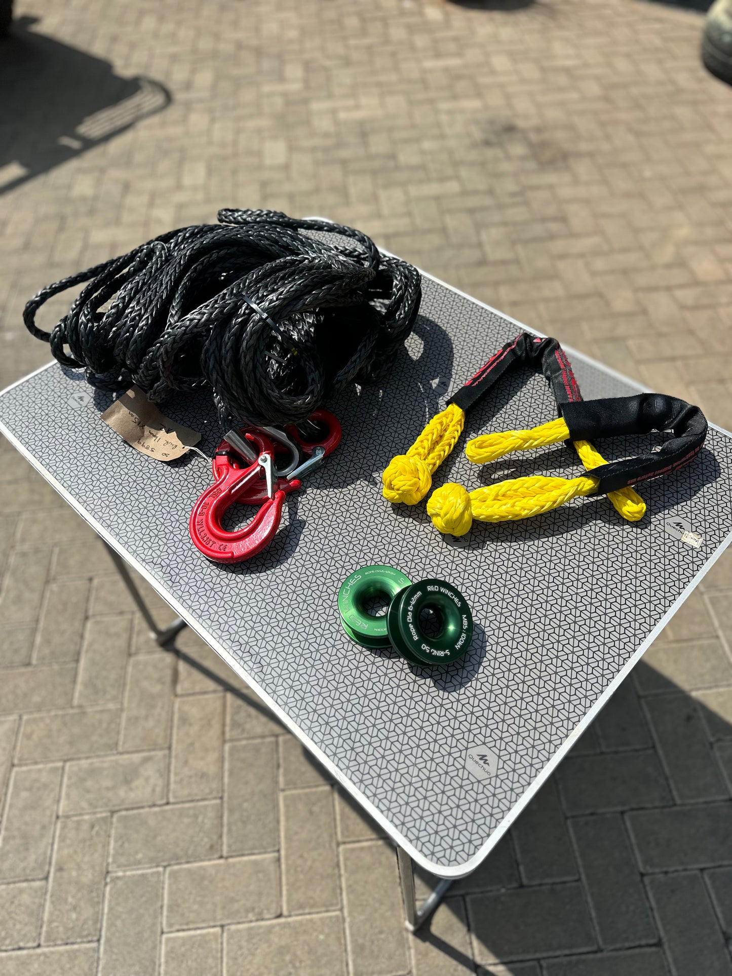 RED Winches 11mm soft shackle 600mm Long