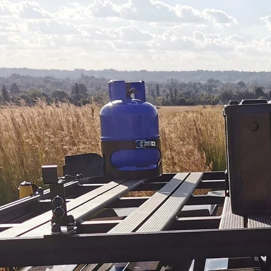 BC Roof Rack Gas Bottle Holder (Variants)