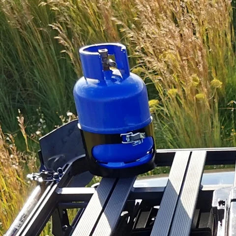 BC Roof Rack Gas Bottle Holder (Variants)