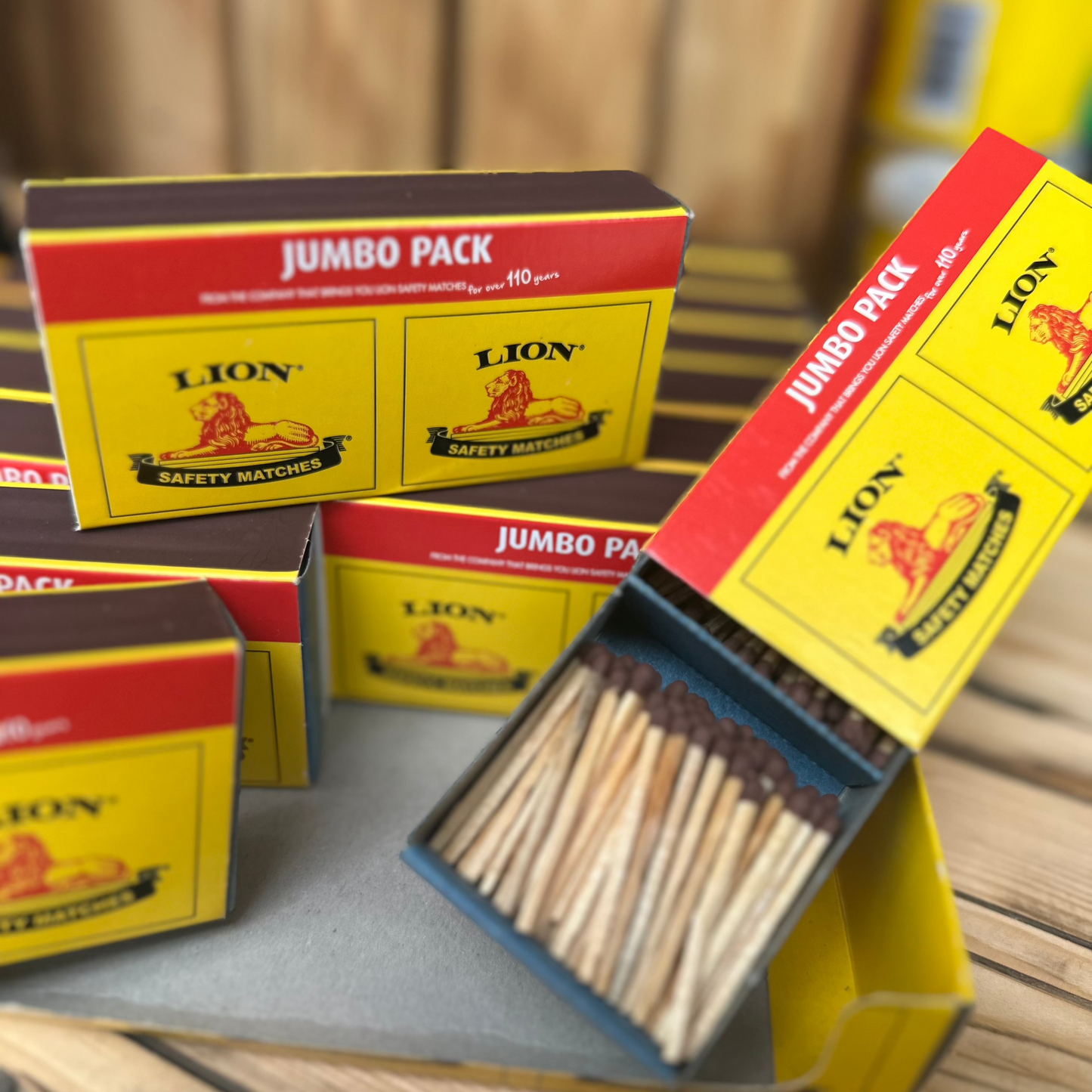 Lion Matches Jumbo Pack