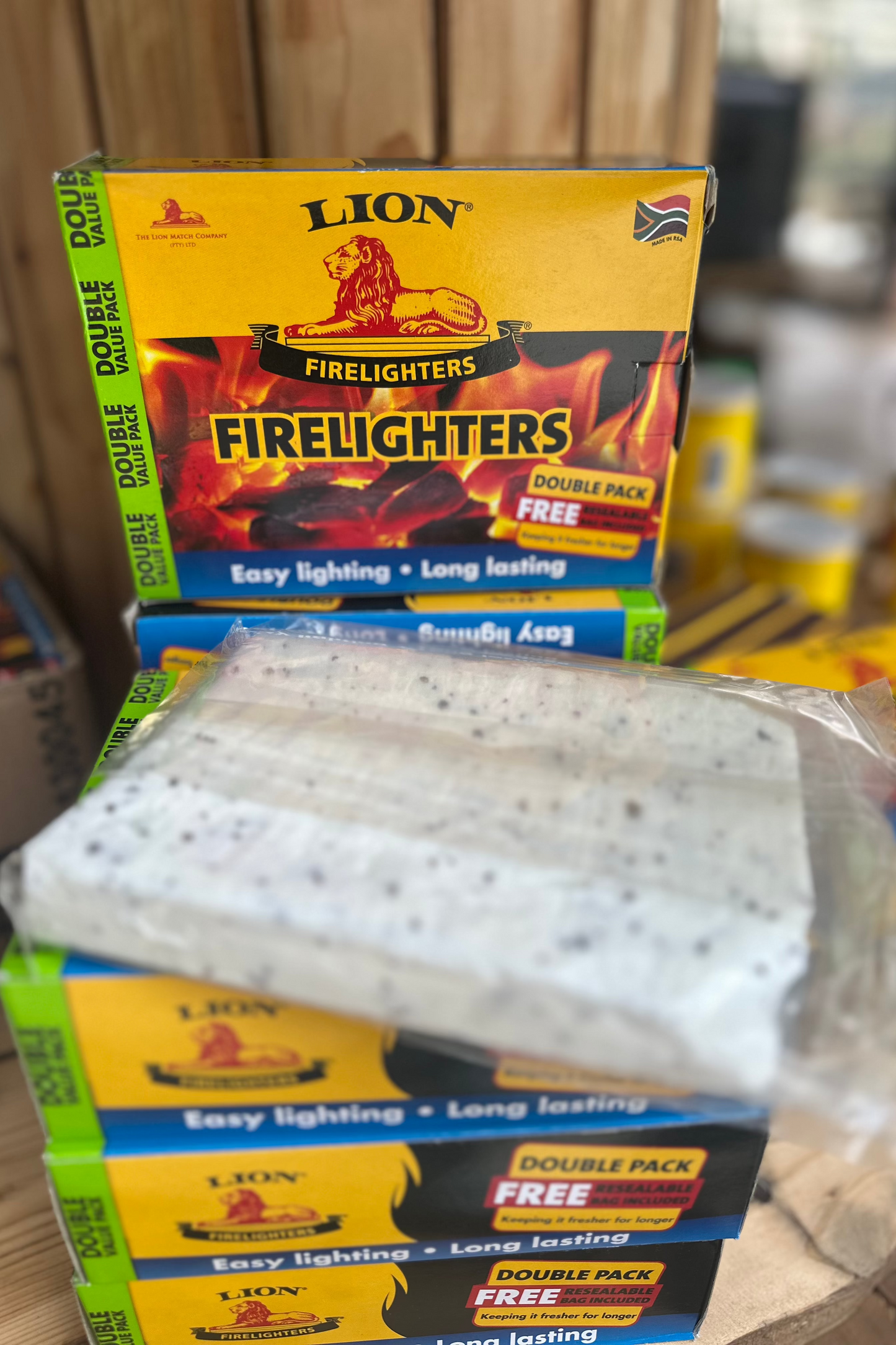 Lion Firelighters Double Pack