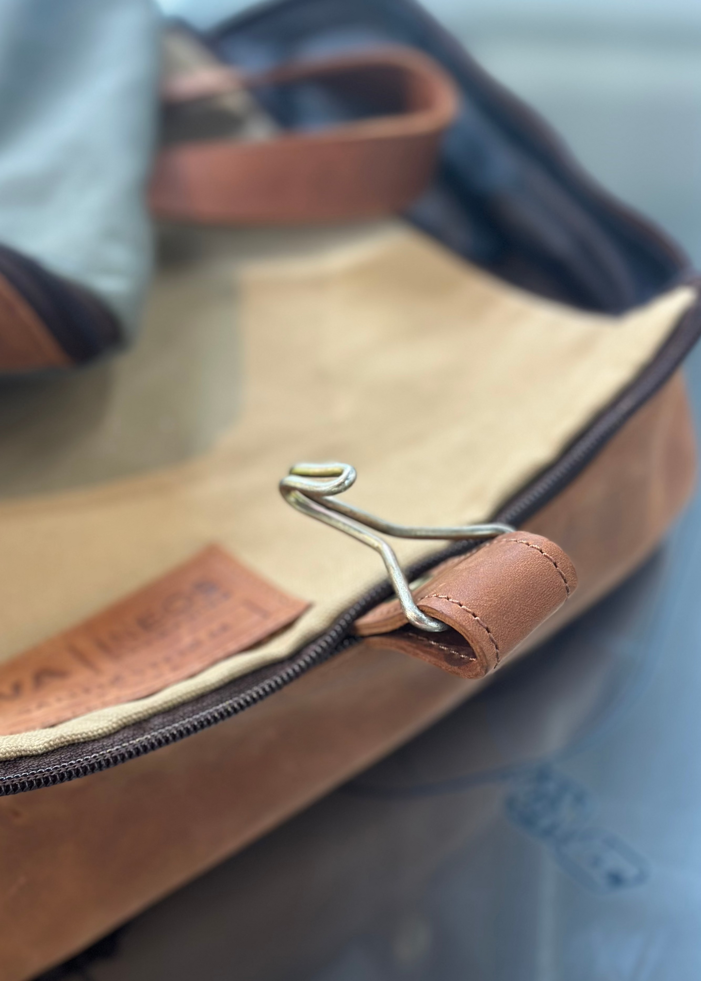 Sandstorm Canvas Safari Wash Bag, WA Branded