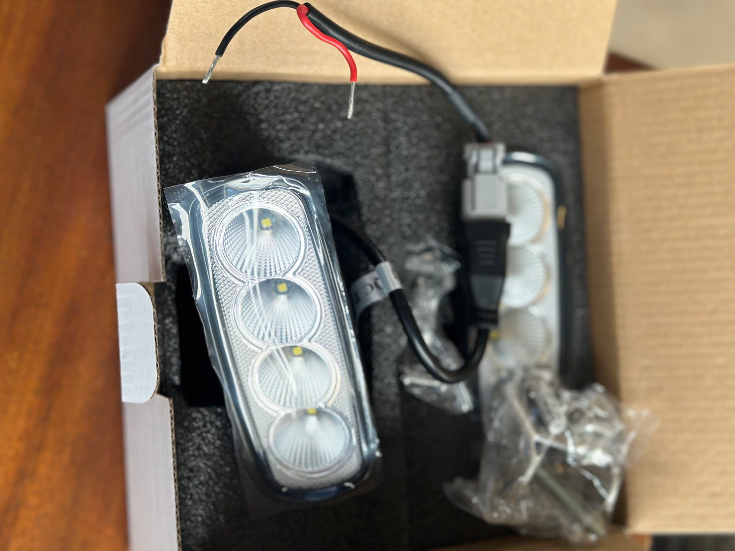 Stedi 2 Pack 20W LED Work Light Slim Black