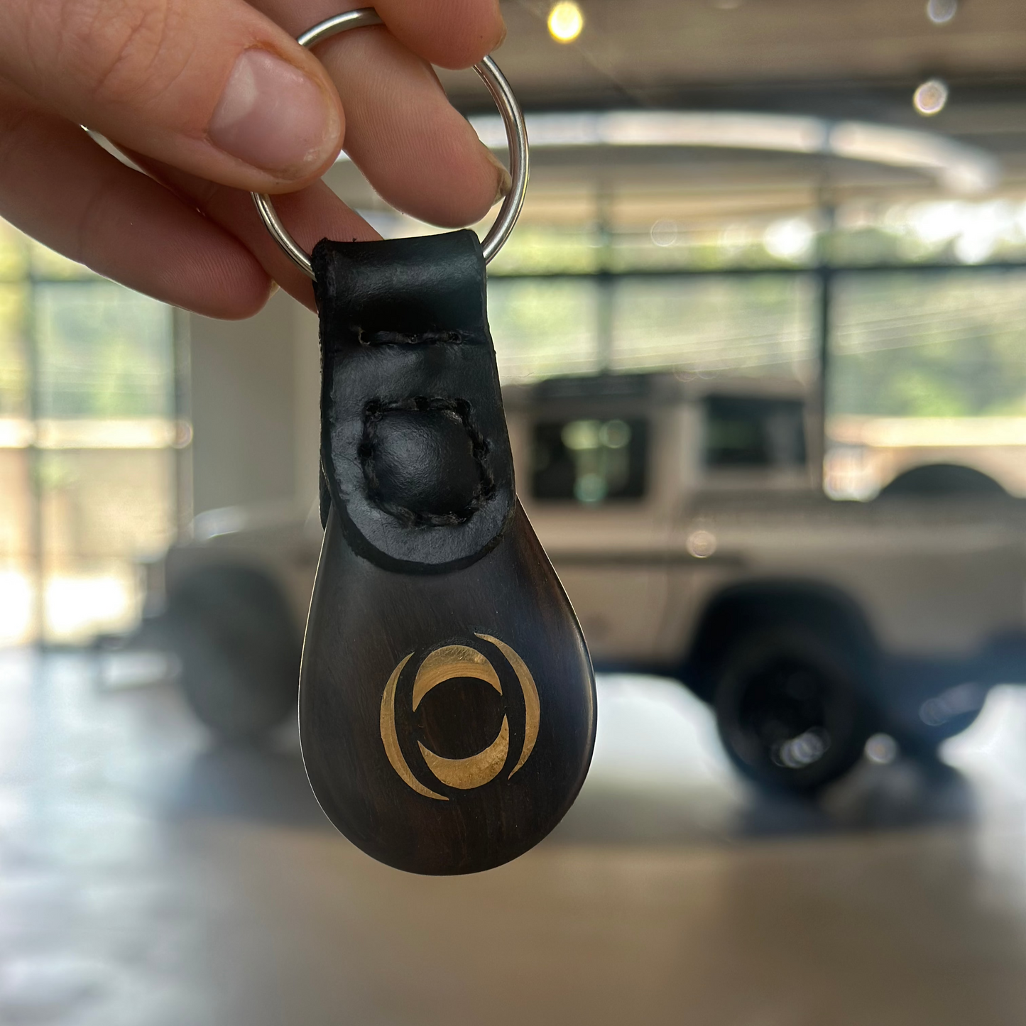 WA INEOS Brass Keyring