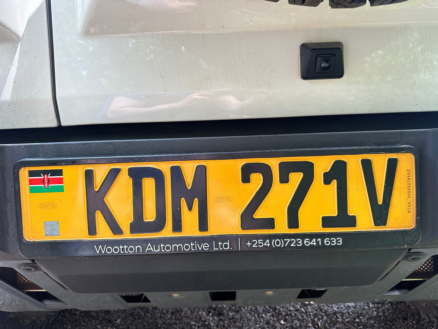 Vehicle License Plate Frame, WA Branded