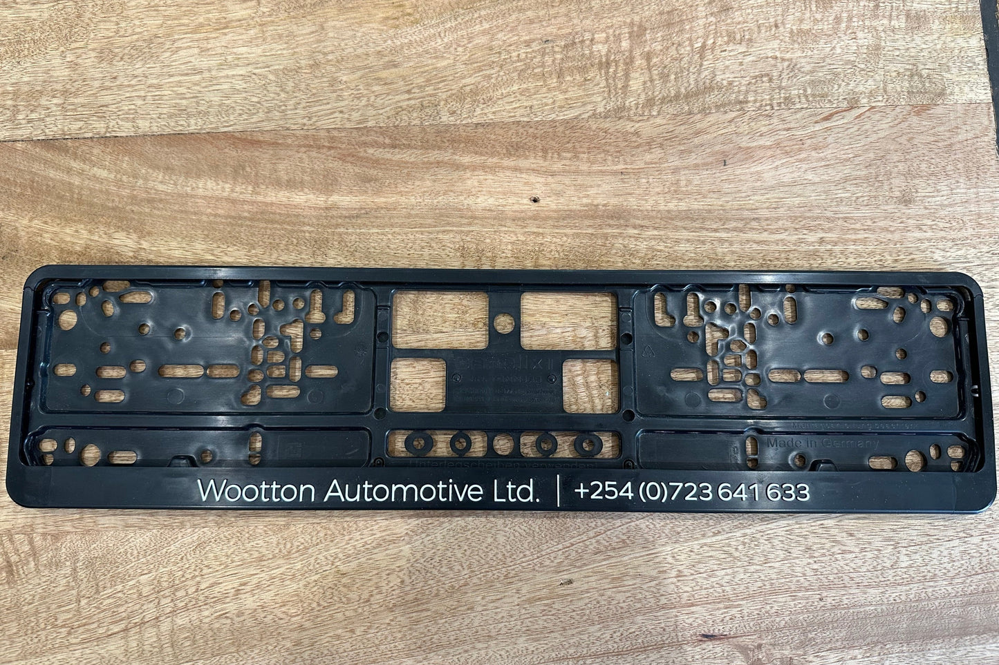 Vehicle License Plate Frame, WA Branded