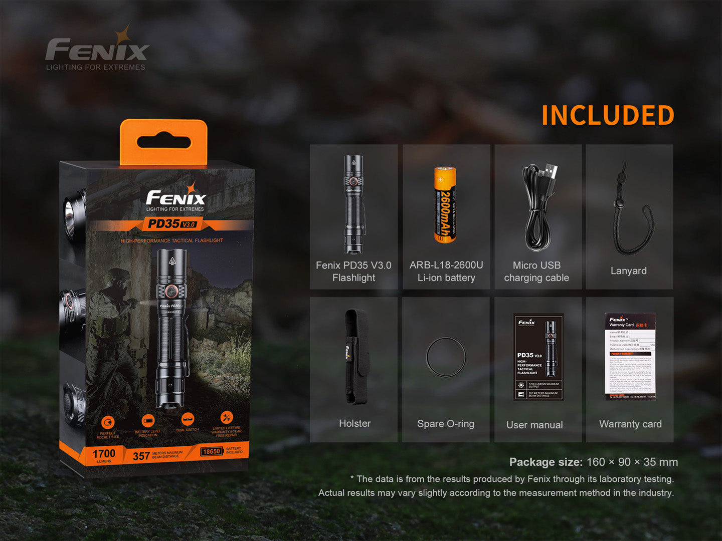 Fenix LED Torch - PD35 V.3