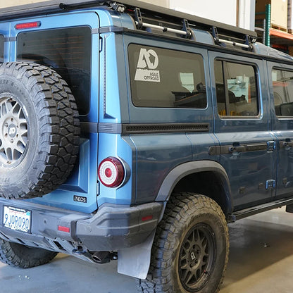 Rear Utility Rail Kit for INEOS Grenadier by Agile Offroad