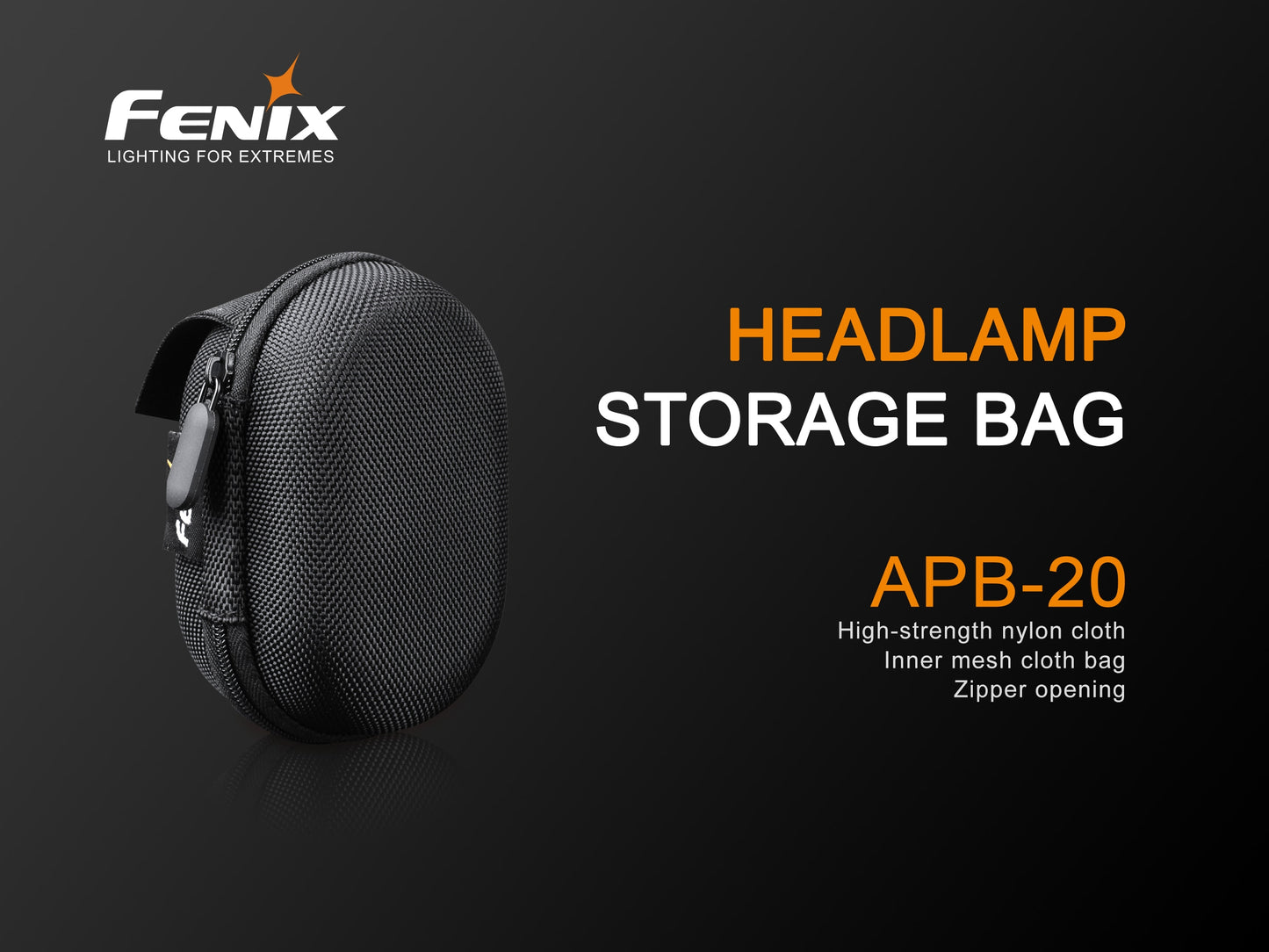 Fenix Headlamp Storage Bag - APB-20