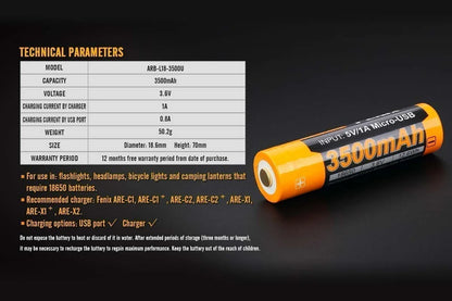 Fenix ARB-L18 Battery (3500mAh Variants)