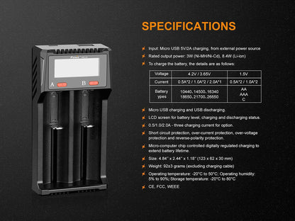 Fenix ARE-D2 Charger