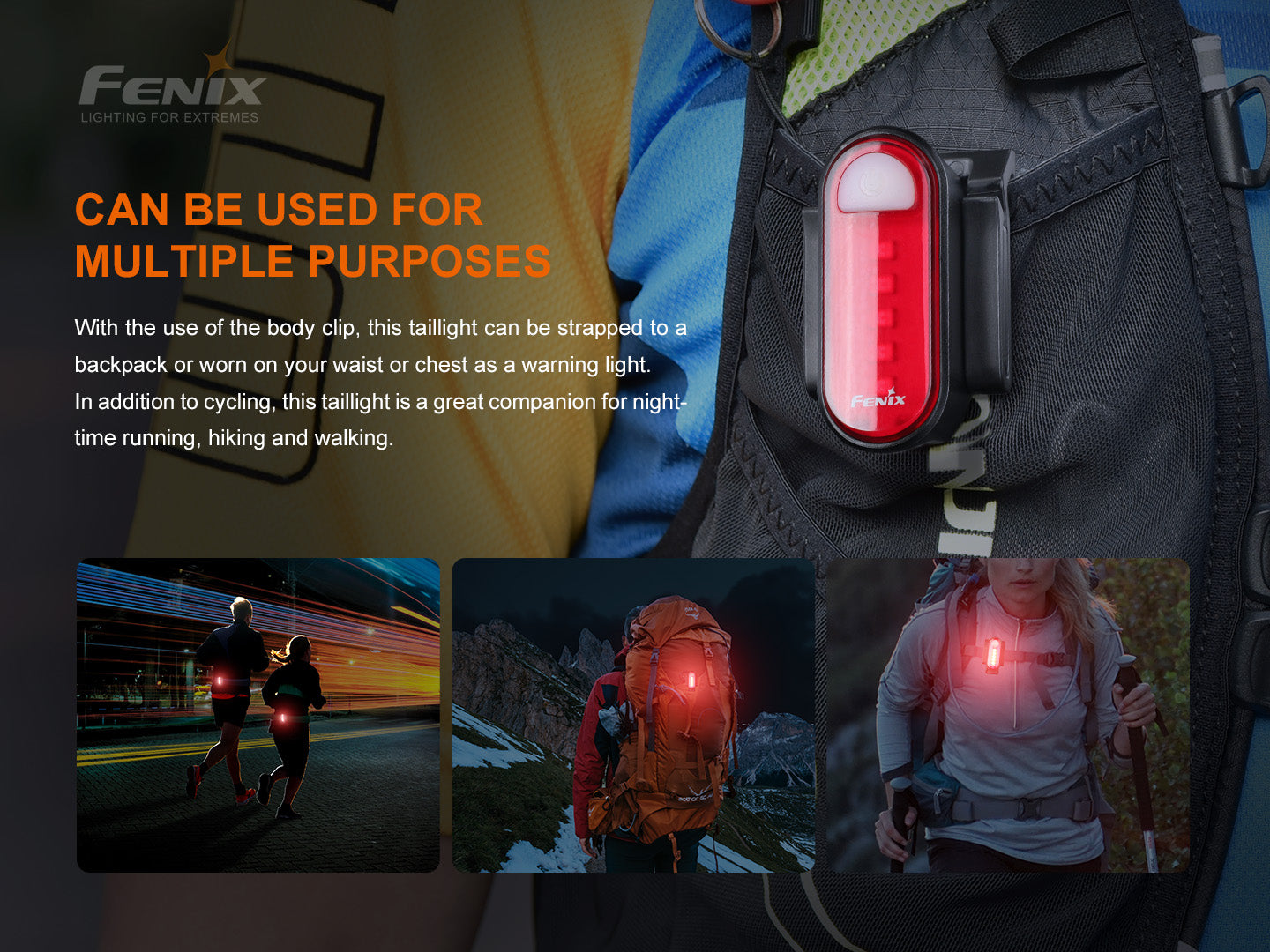 Fenix LED Bike Light - BC05R V.2