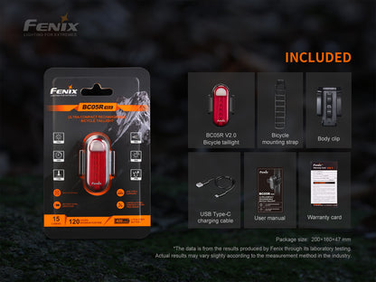 Fenix LED Bike Light - BC05R V.2