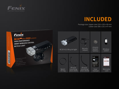 Fenix LED Bike Light - BC30 V.2