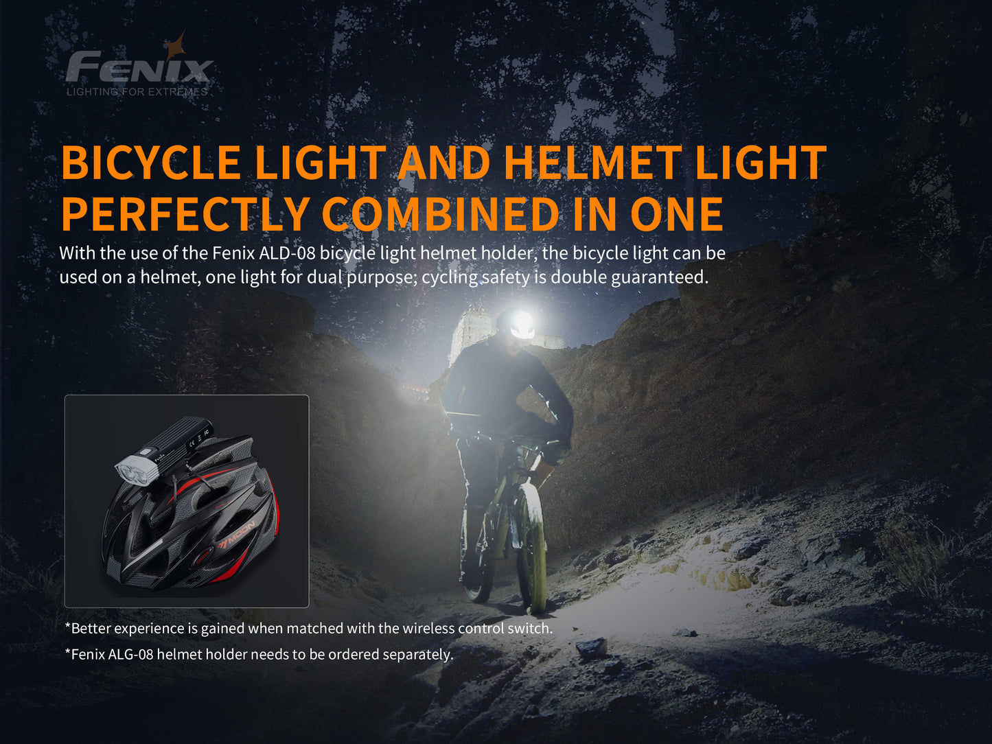 Fenix LED Bike Light - BC30 V.2