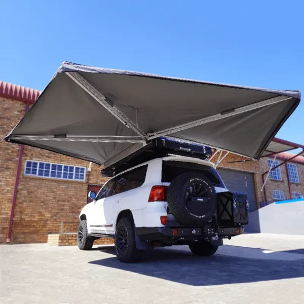 BC Ostrich Wing Awning, Olive, LHS