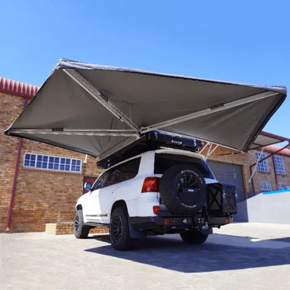 BC Ostrich Wing Awning, Olive, LHS