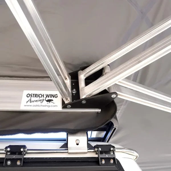 BC Ostrich Wing Awning, Olive, LHS