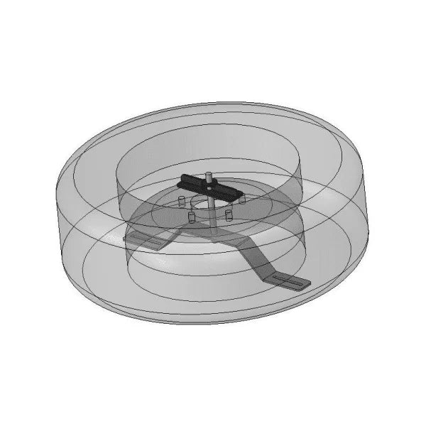 BC Roof Rack Spare Wheel Bracket