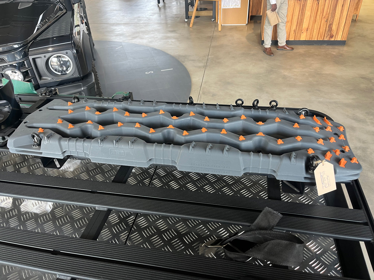 BC Roof Rack Maxtrax Brackets Flat