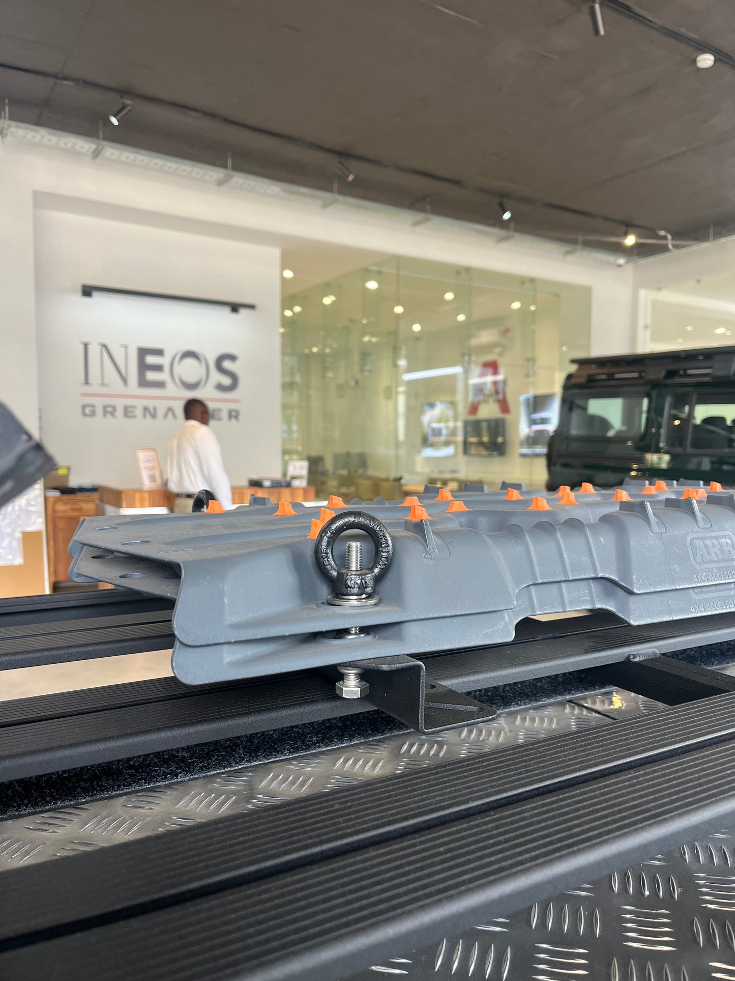 BC Roof Rack Maxtrax Brackets Flat