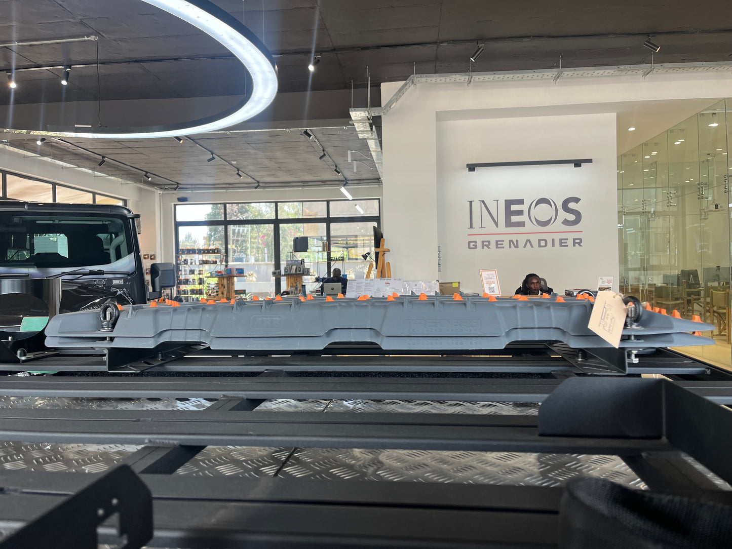 BC Roof Rack Maxtrax Brackets Flat