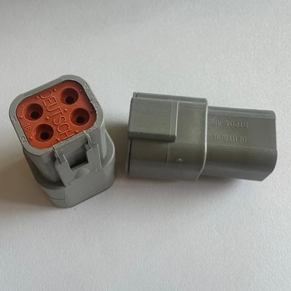 Deutsch DTP Series 4-Way Receptacle Housing