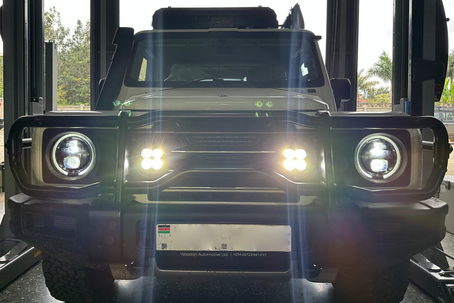 Auxiliary Baja Designs Front Light