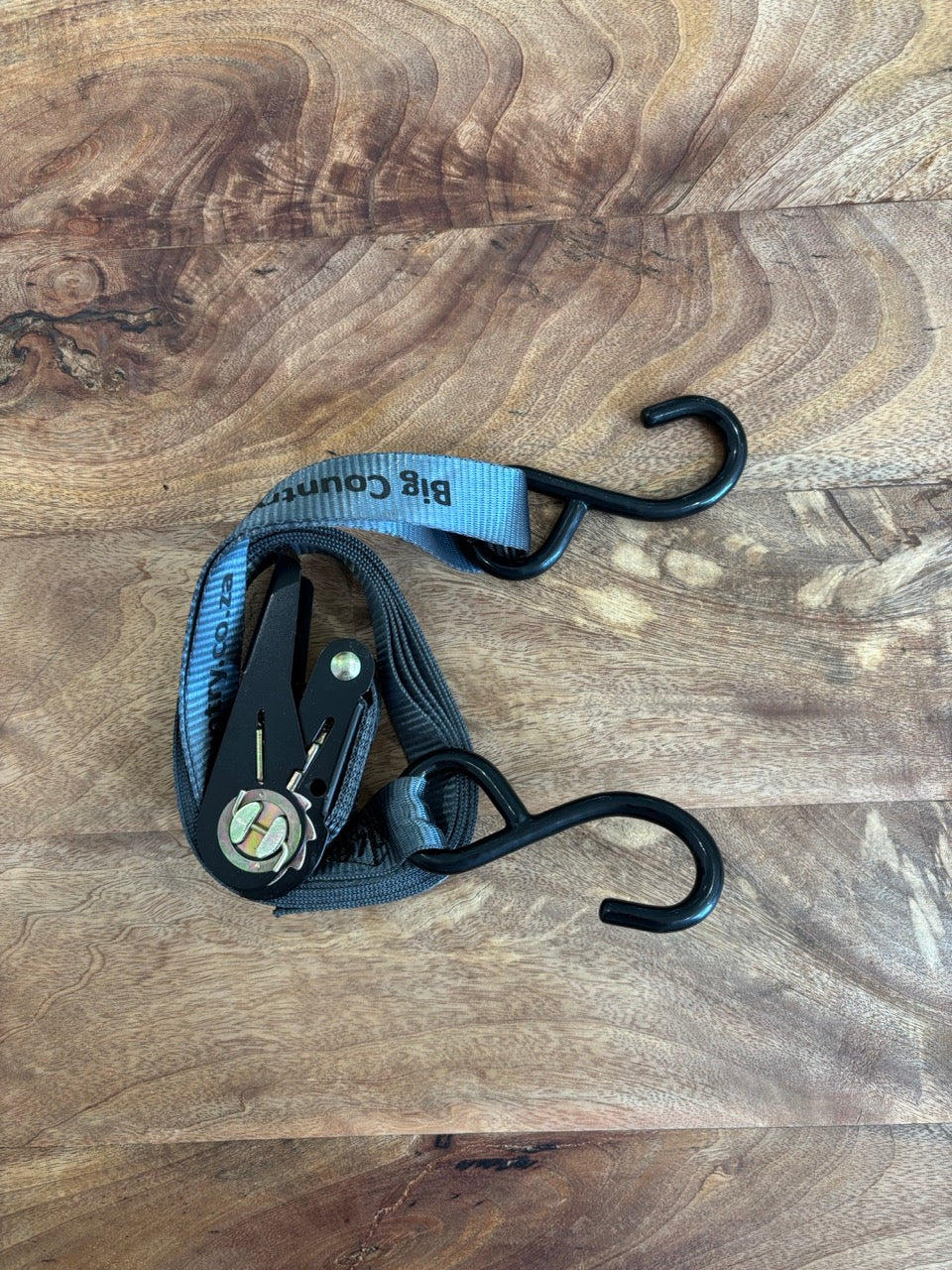 Big Country Ratchet Strap with S Hooks