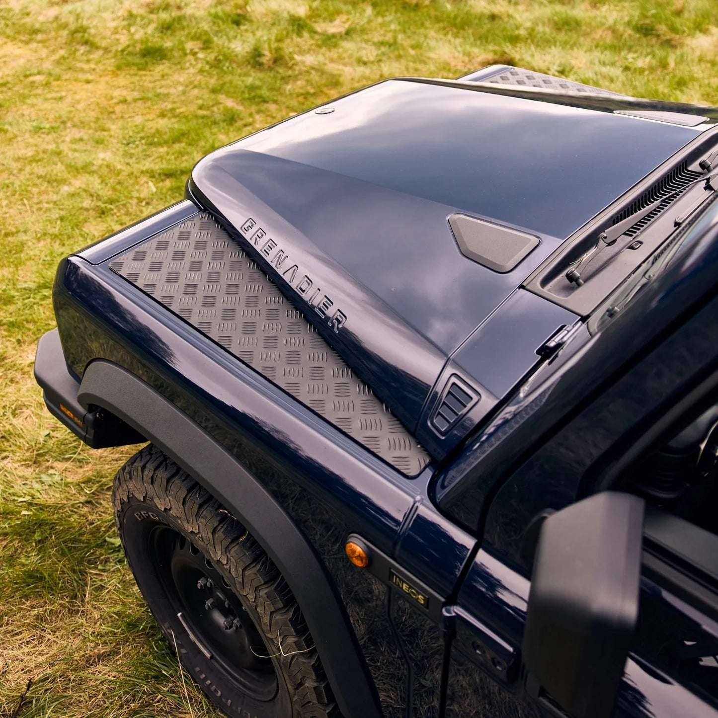 Genuine INEOS: Checker Plate for Front Fenders